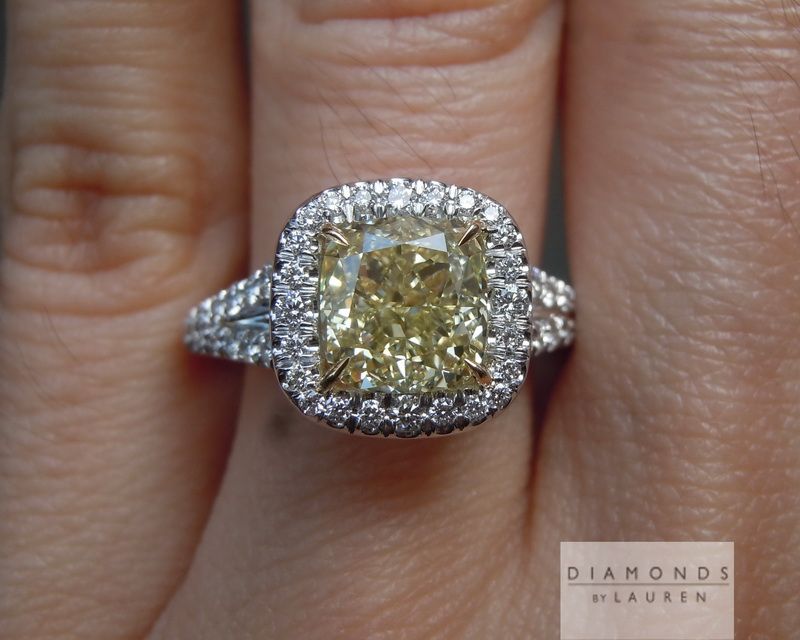 diamond halo ring