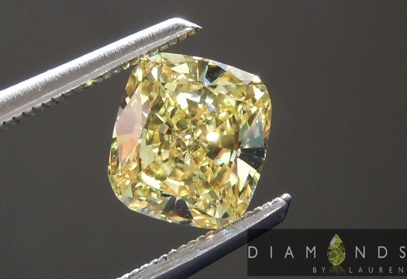 gia fancy intense yellow diamond