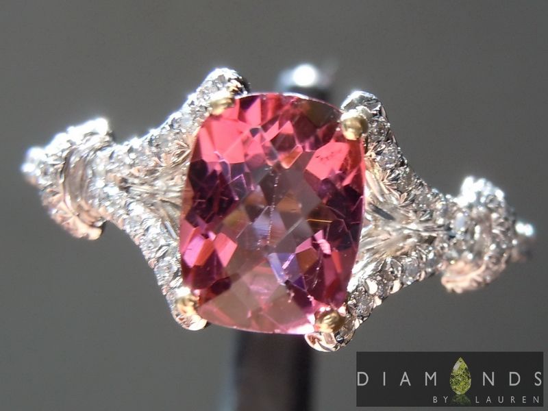 pink tourmaline ring