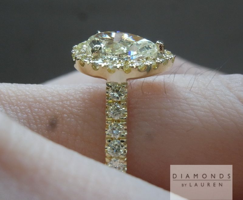 canary diamond ring