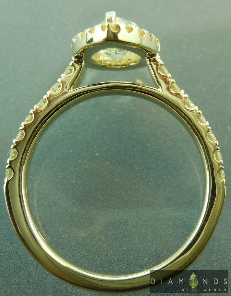 diamond halo ring