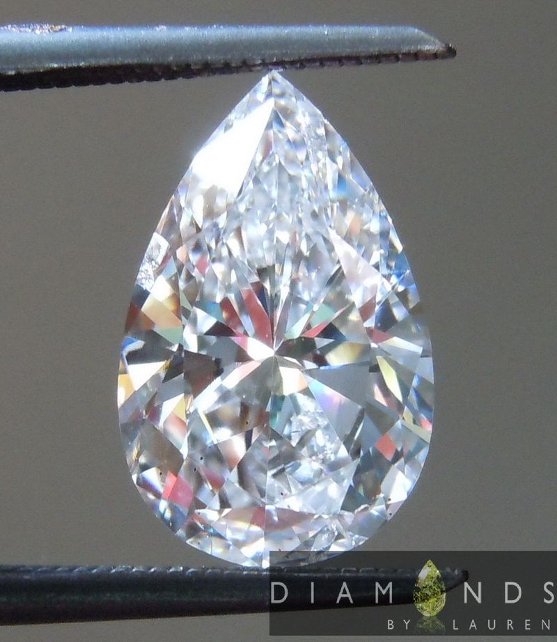 loose pear shape diamond