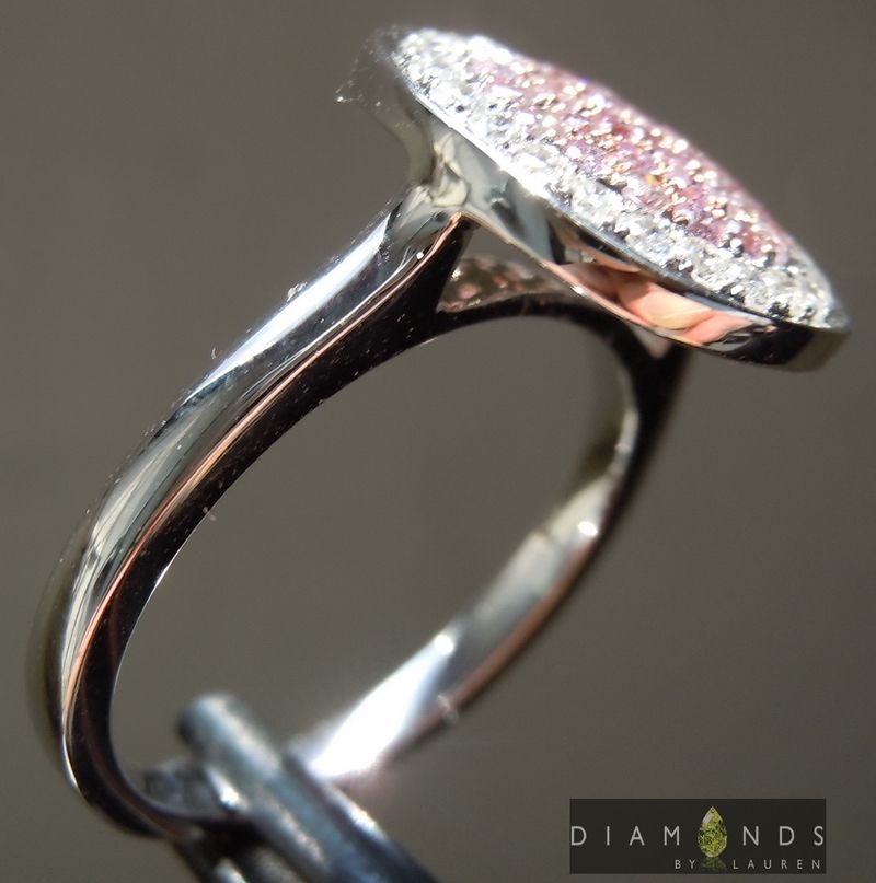 fancy light pink diamond ring