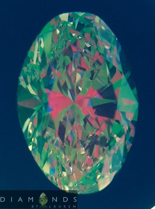 oval diamond aset