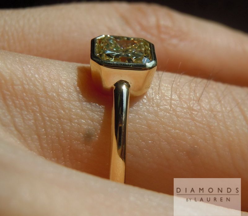 diamond solitare stone ring