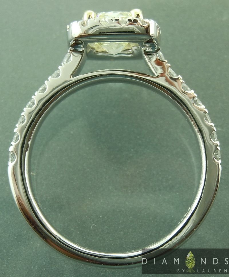 canary diamond ring