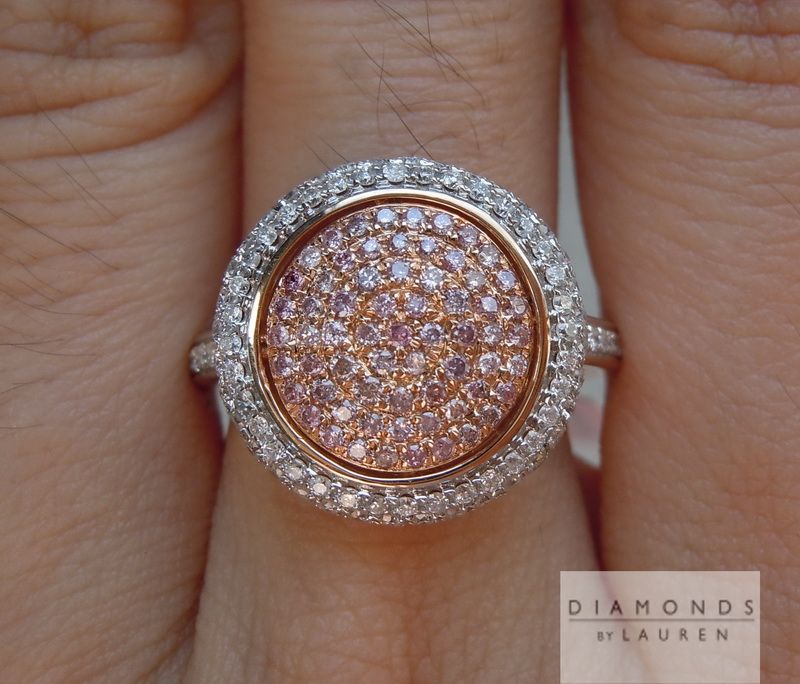 pink diamond ring