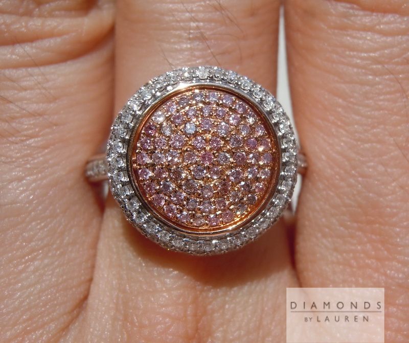 pink diamond ring