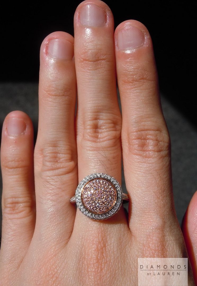 pink diamond ring