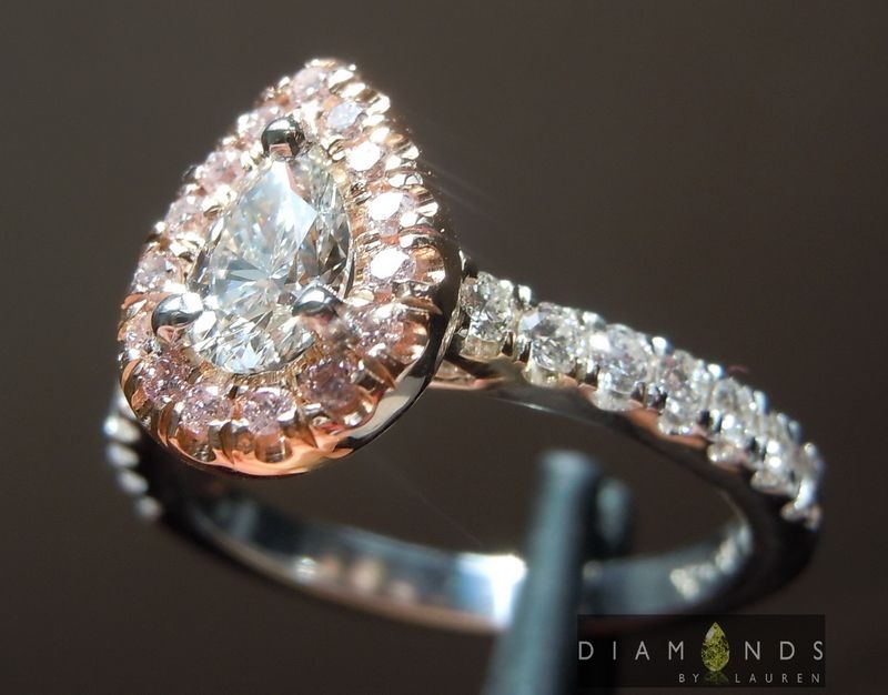 diamond halo ring