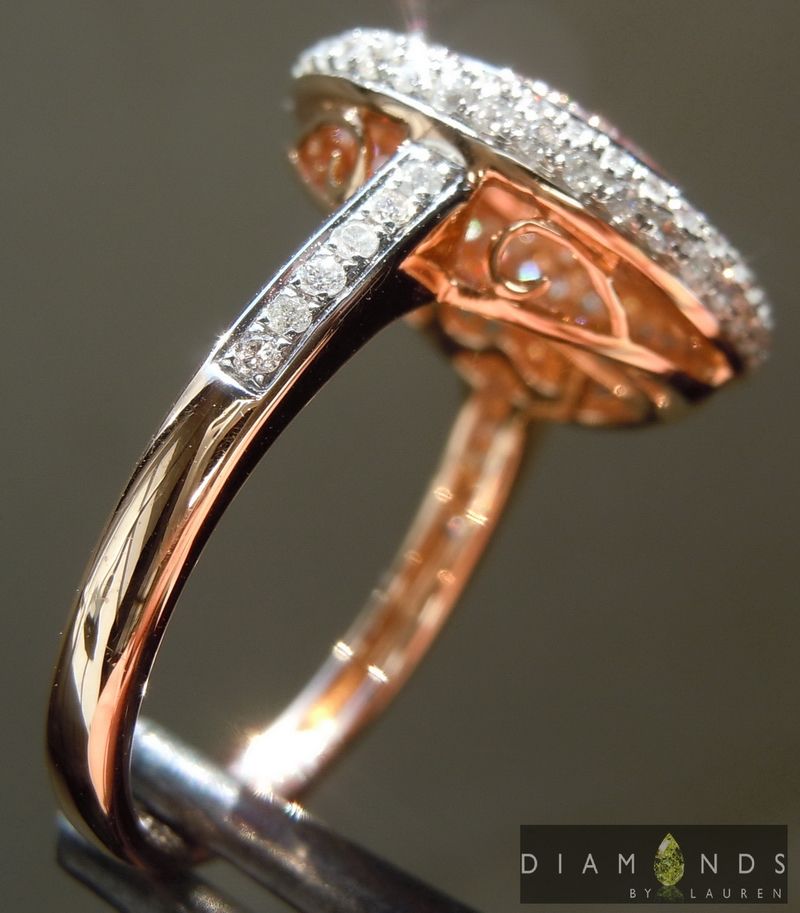 rose gold diamond ring