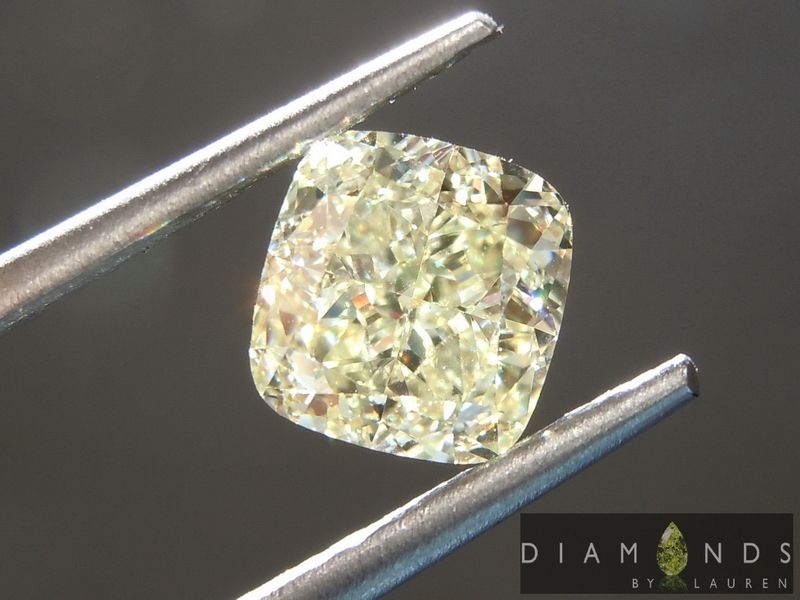 natural light yellow diamond