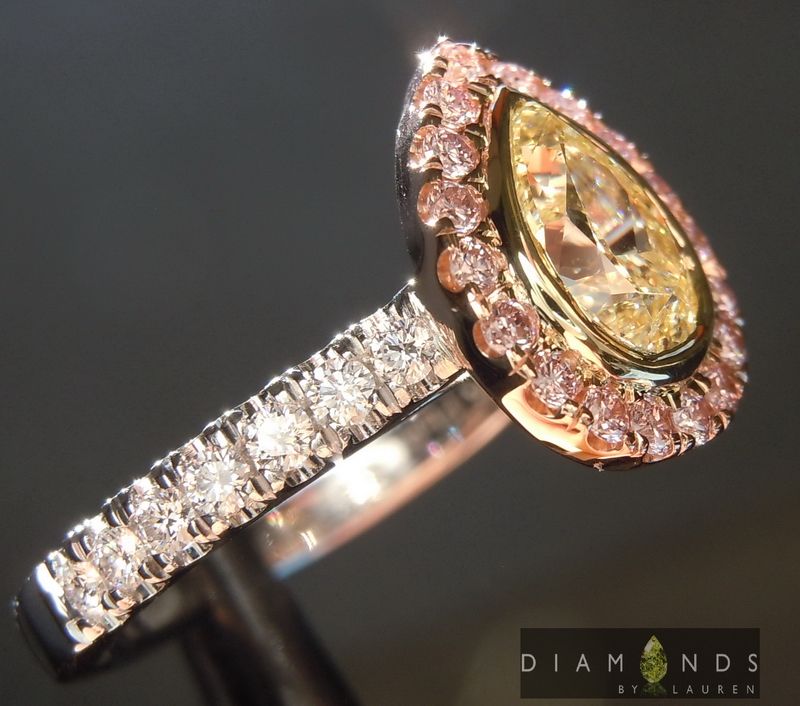yellow diamond ring