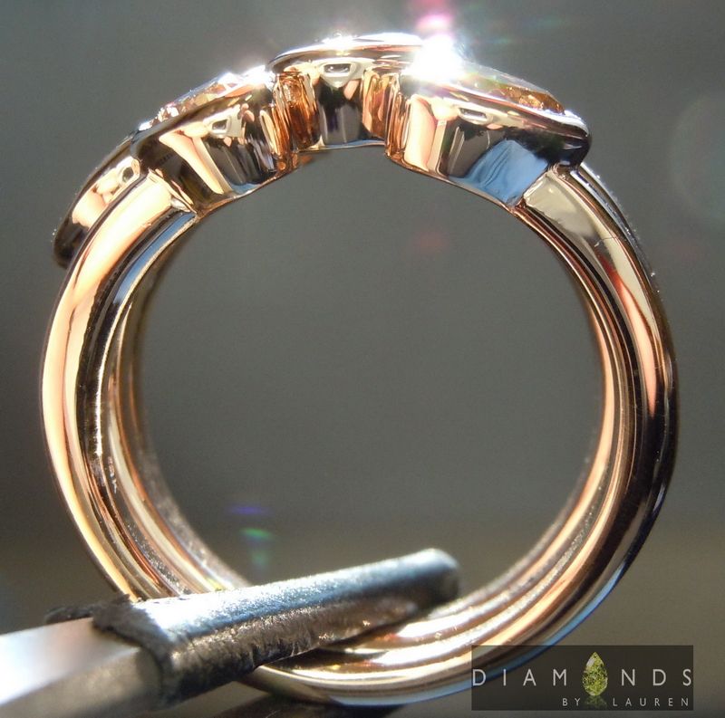 cluster diamond ring