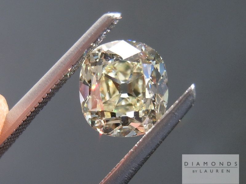 antique cut diamond