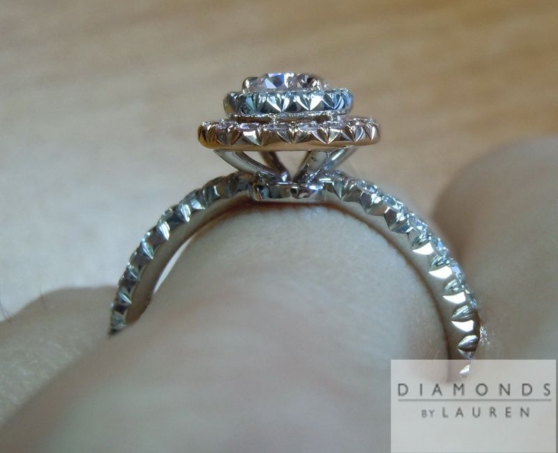 hand forged diamond ring