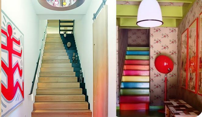 color conscious and multi purpose stair treatment - Fancy stairs.......