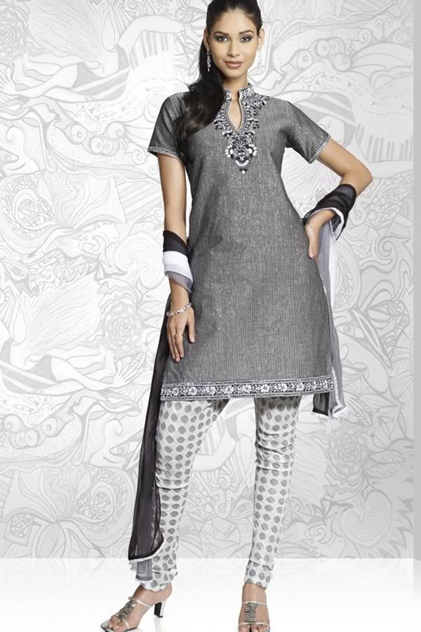 salwar kameez kd502 - White dresses....