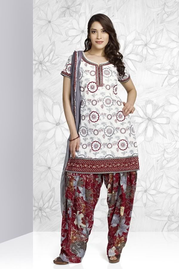 salwar kameez kd542 - White dresses....