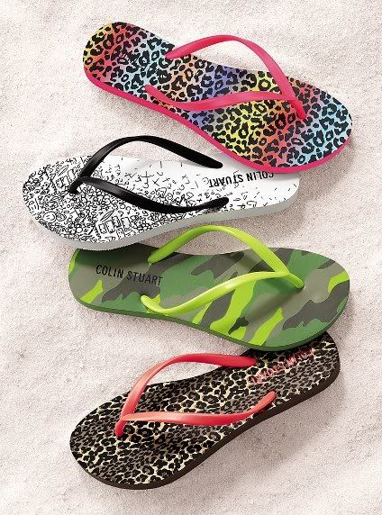 leopard flip flop - flat shoes.........