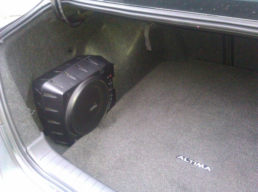 Nissan altima rear speaker install