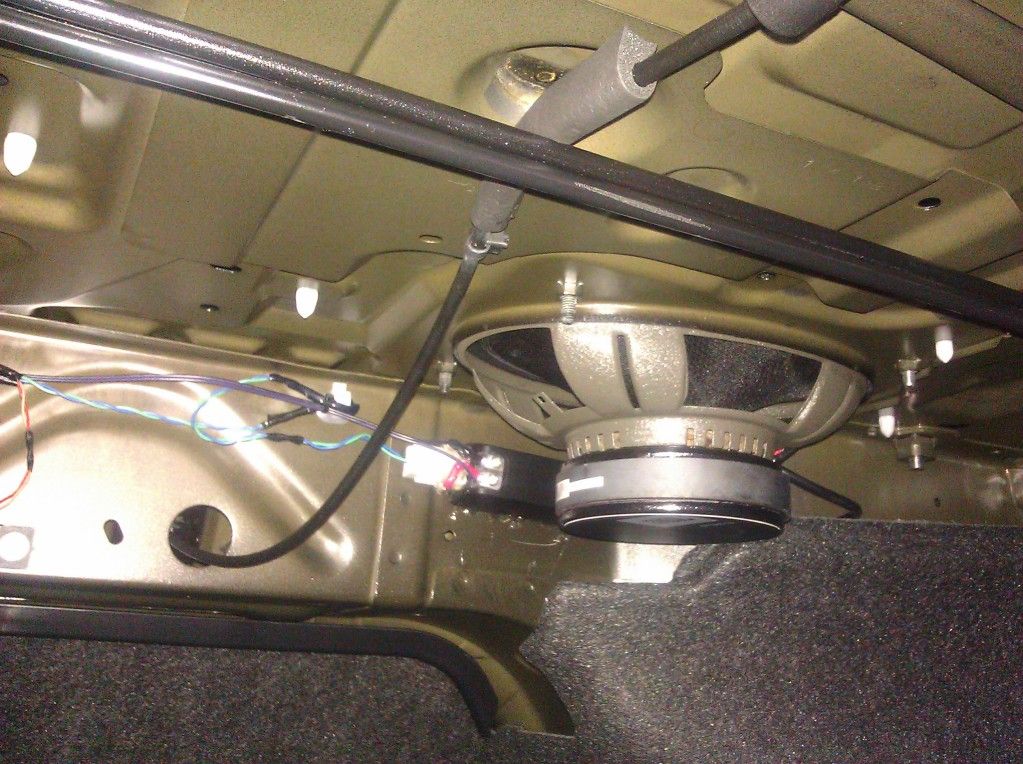 Nissan altima rear speaker installation #5