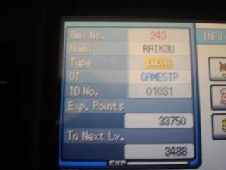 Shiny Raikou Gamestop