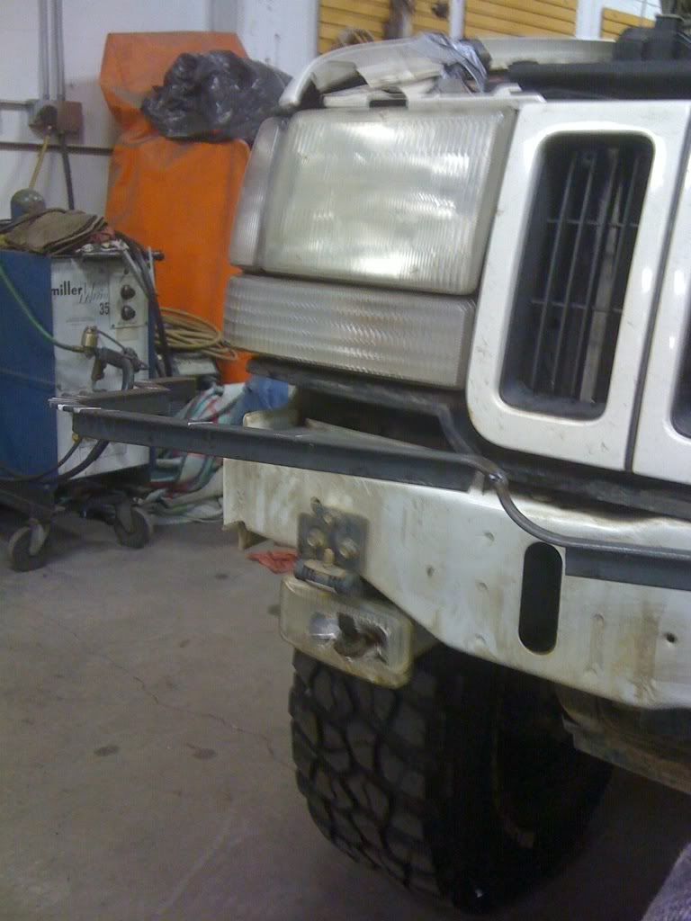 Jeep cherokee bumper mount template #5