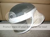 Santeli Fencing Vintage Mask Leather Steel Mesh RARE  