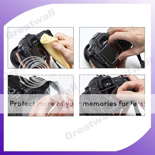   optical Glass LCD Screen Protector Cover Film For Nikon D3100  