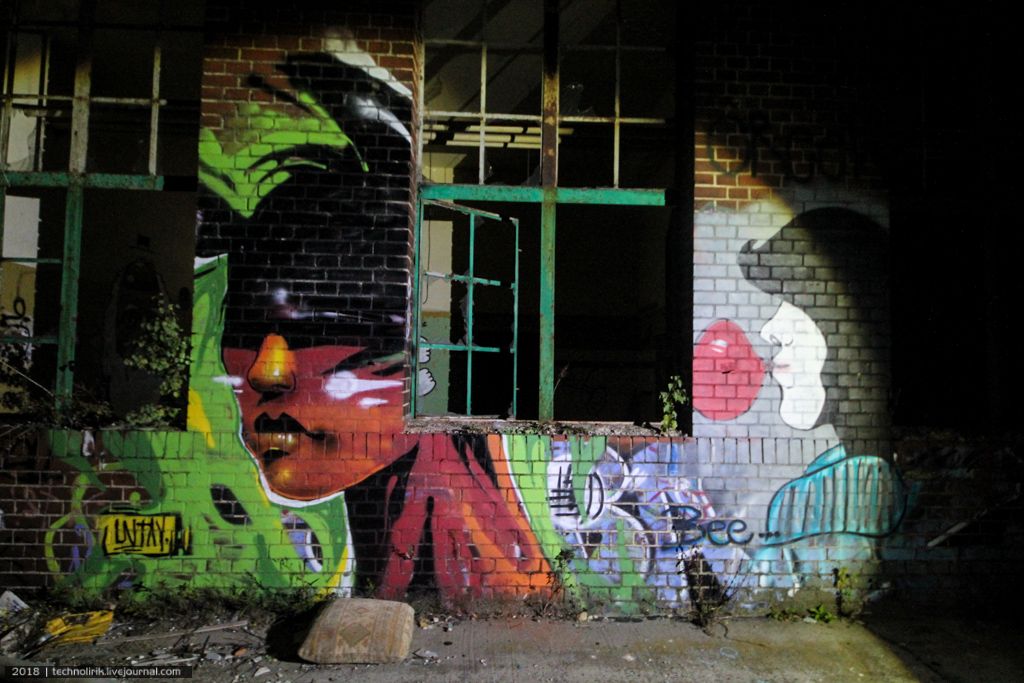 Искусство на руинах. Часть 2 граффити, работ, стритарт, заброшенных, очень, объектах, работы, искусства, работа, пивоварни, несколько, творчество, парочка, больше, крутой, городке, команды, уличного, Германии, одной