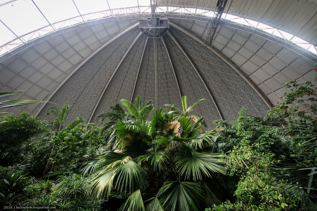 The rainforest area beneath the dome. Author: Alex Technolirik – LiveJournal @technolirik