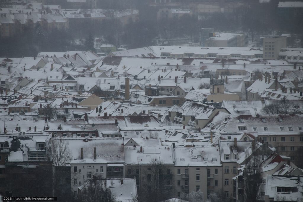 Заснеженный Лейпциг Германии, Лейпцига, Лейпциге, здание, города, район, монумента, трамвая, района, Лейпциг, котором, центре, Грюнау, крематория, этого, очень, можно, Солярисы, маршрут, после