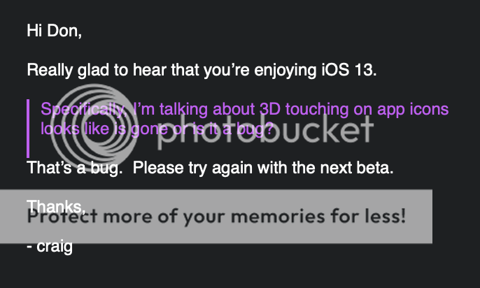 3D touch không hoạt động trên iOS 13 chỉ là lỗi