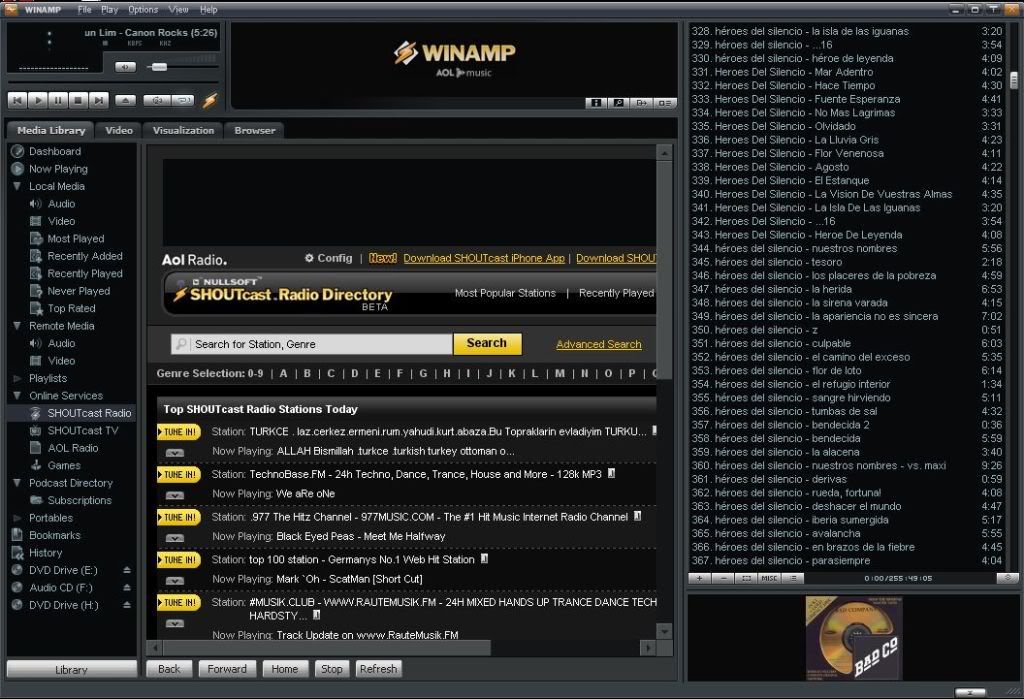 some of the audio files are not supported by winamp for mac