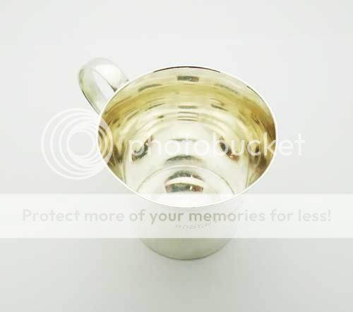 Georg Jensen Sterling Silver Engraved Cup Georg Jensen Sterling Silver 