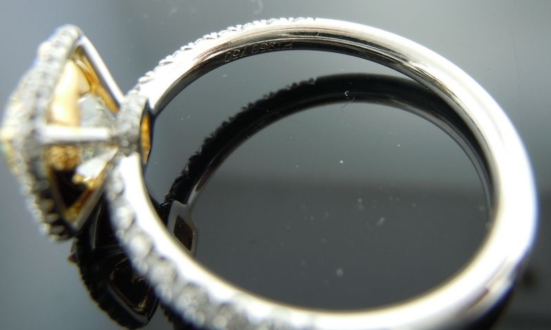 yellow diamond ring
