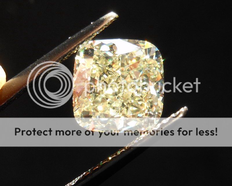 19ct Cushion Cut Fancy Yellow IF GIA Amazing Stone R4340 Diamonds by 