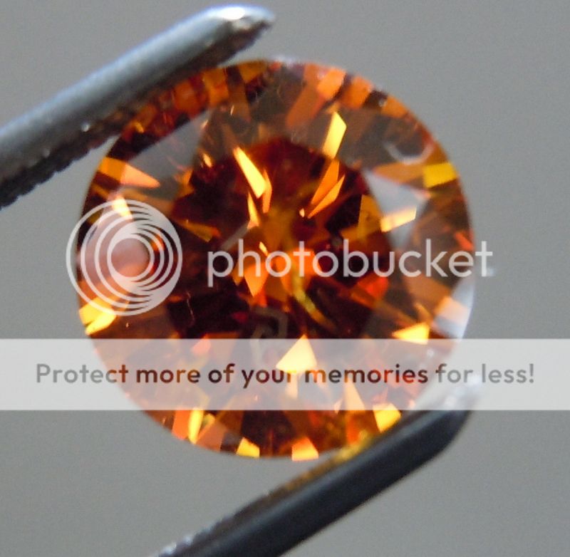 19ct Fancy Deep Brownish Orange Floral Diamond Ring Diamonds by