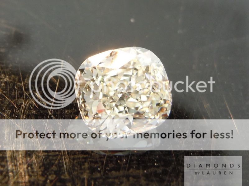 95ct J SI1 Cushion Cut GIA Sweet Stone R4924 Diamonds by Lauren
