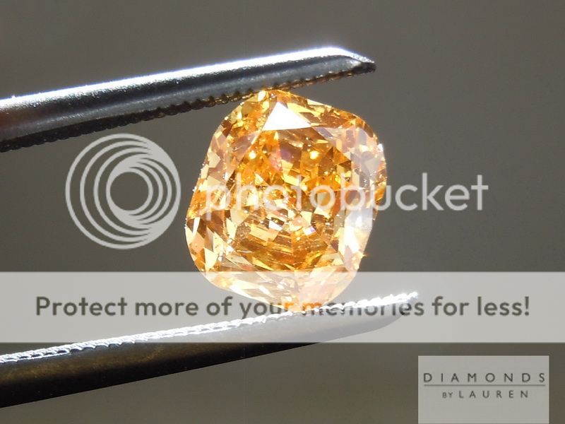 fancy vivid yellow orange diamond