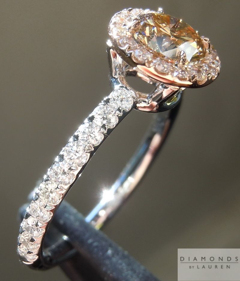 diamond halo ring
