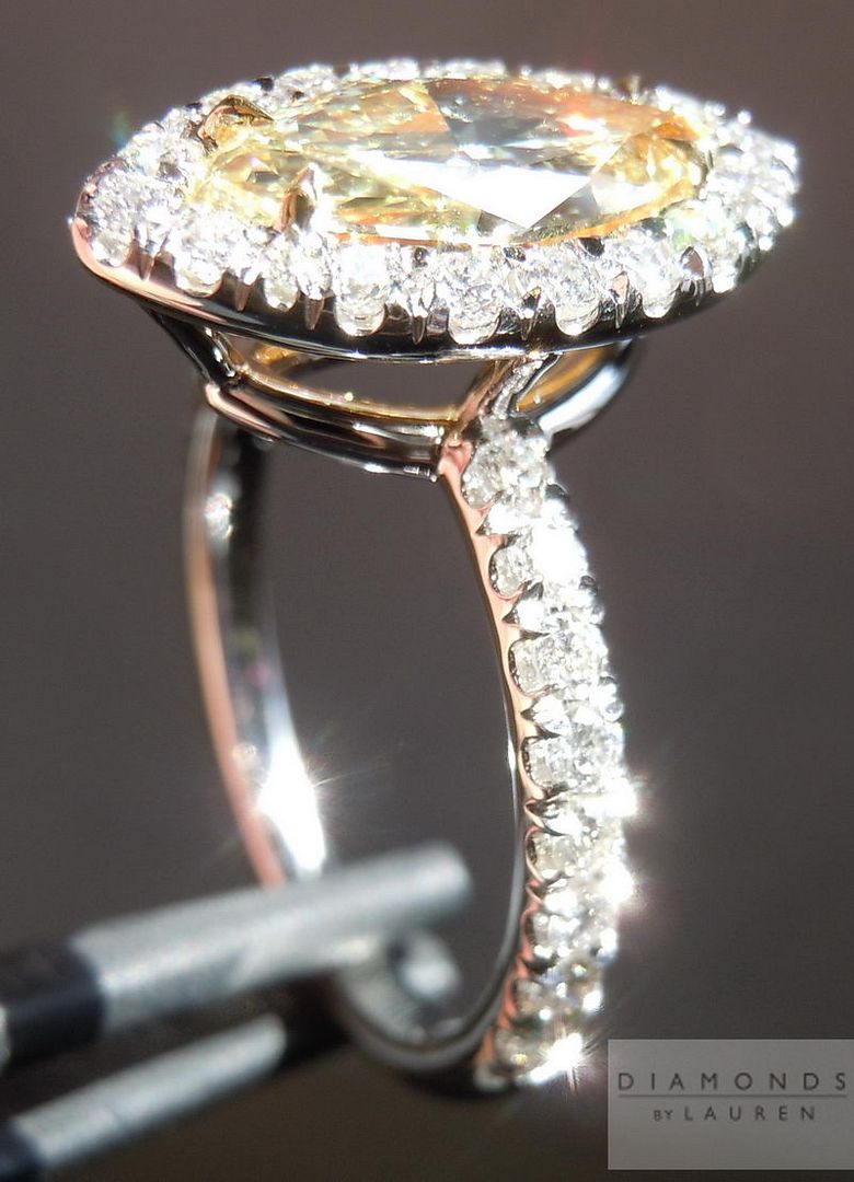 yellow diamond engagement ring