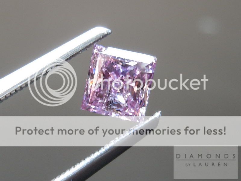 intense pink-purple diamond