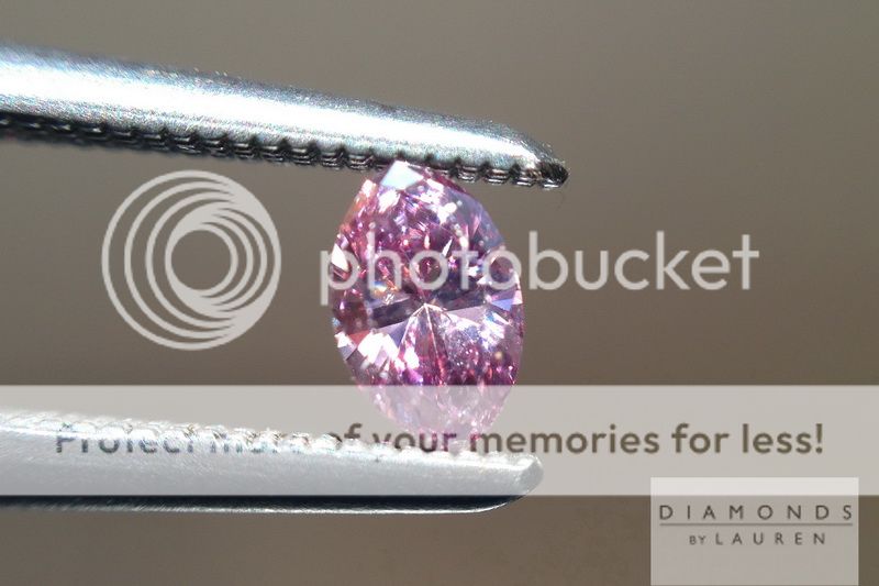 natural pink-purple diamond