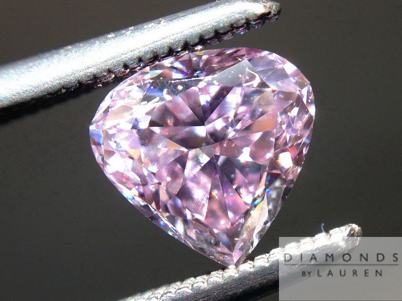 natural purple diamond