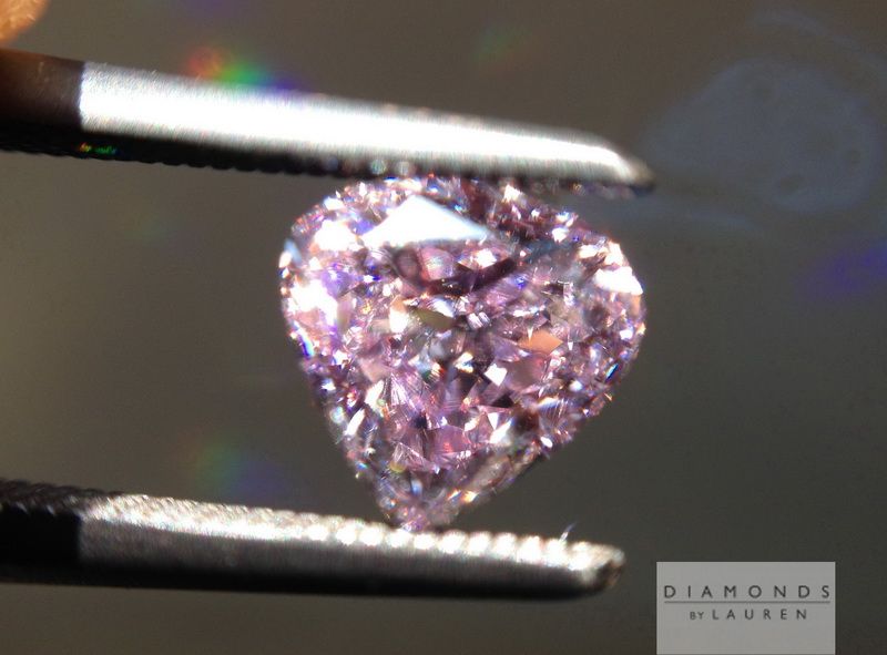 gia pinkish purple diamond