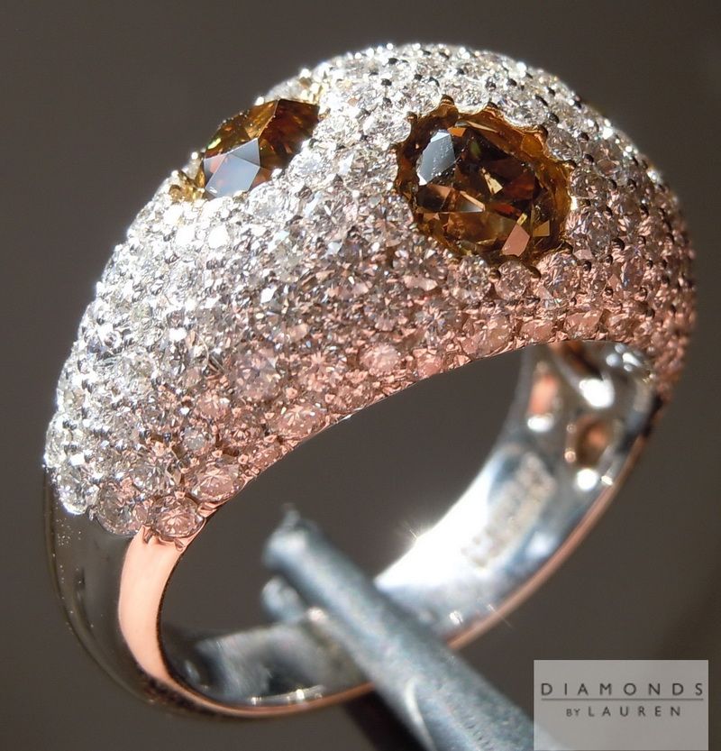hand forged diamond ring