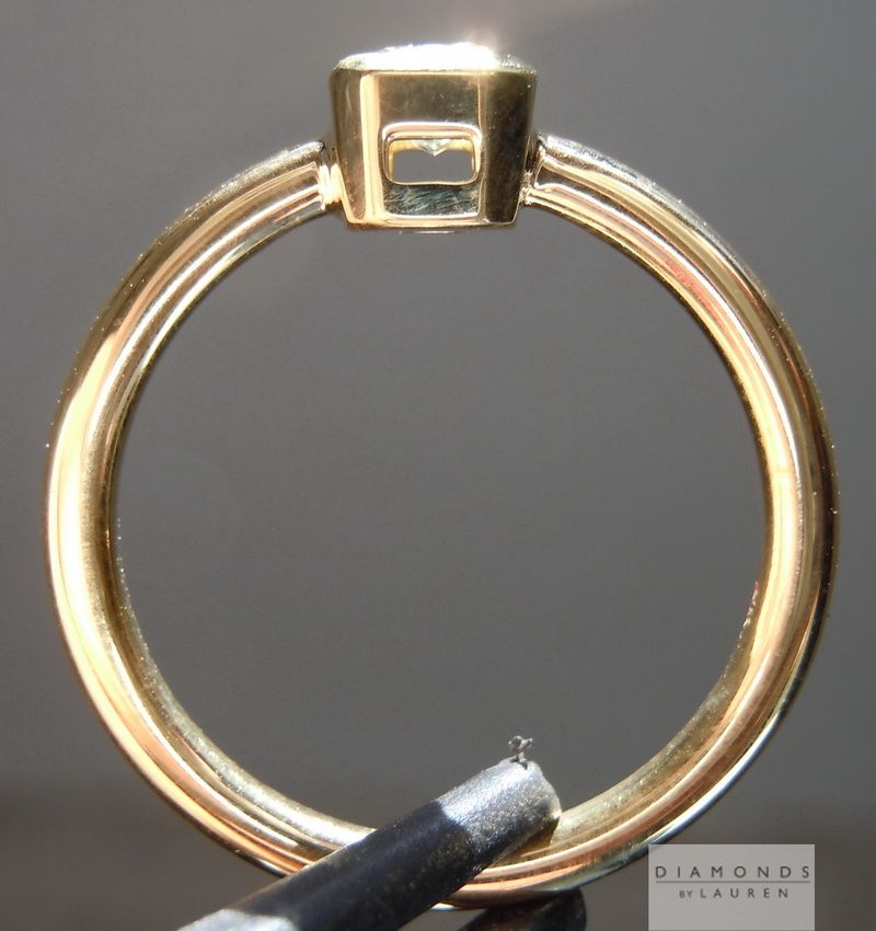 bezel set ring