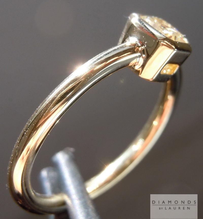 bezel diamond ring
